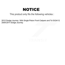 Charger l&#39;image dans la galerie, Rear Right Disc Brake Caliper SLC-18B5176 For Dodge Journey