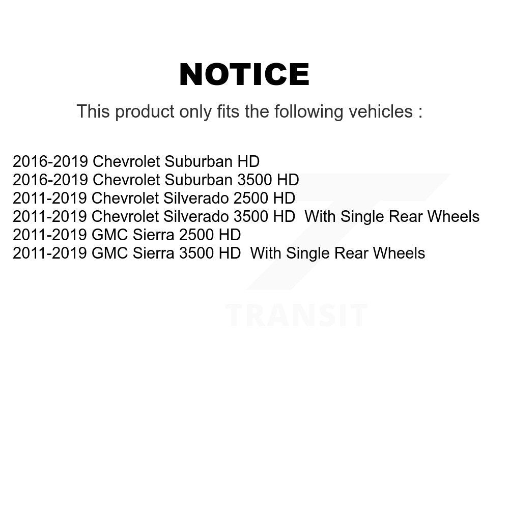 Rear Left Brake Caliper For GMC Chevrolet Sierra 2500 HD Silverado 3500 Suburban