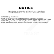 Charger l&#39;image dans la galerie, Rear Right Brake Caliper SLC-18B5398 For Dodge Grand Caravan Chrysler Town &amp; Ram