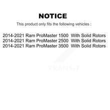 Load image into Gallery viewer, Rear Left Brake Caliper SLC-18B5602 For 2014-2021 Ram ProMaster 2500 3500 1500 With Solid Rotors