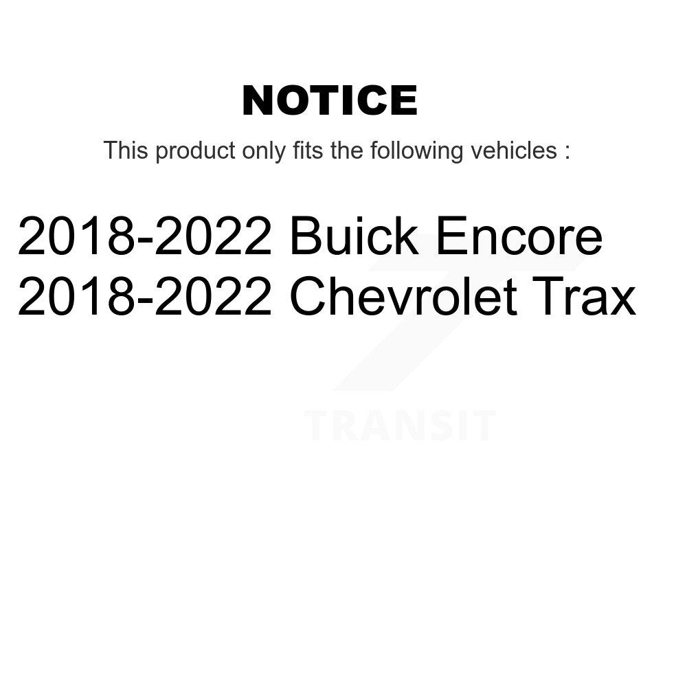 Rear Right Disc Brake Caliper SLC-18B5604 For 2018-2022 Buick Encore Chevrolet Trax