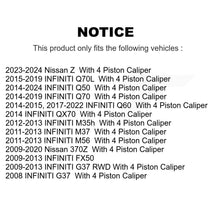 Charger l'image dans la galerie, Front Left Brake Caliper SLC-196232 For INFINITI Q50 G37 Nissan 370Z Q60 Z M37 FX50 QX70 Q70 Q70L