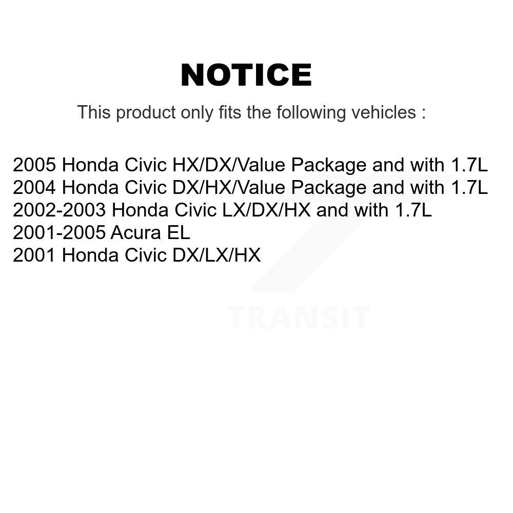Front Left Disc Brake Caliper SLC-19B2659 For Honda Civic Acura EL