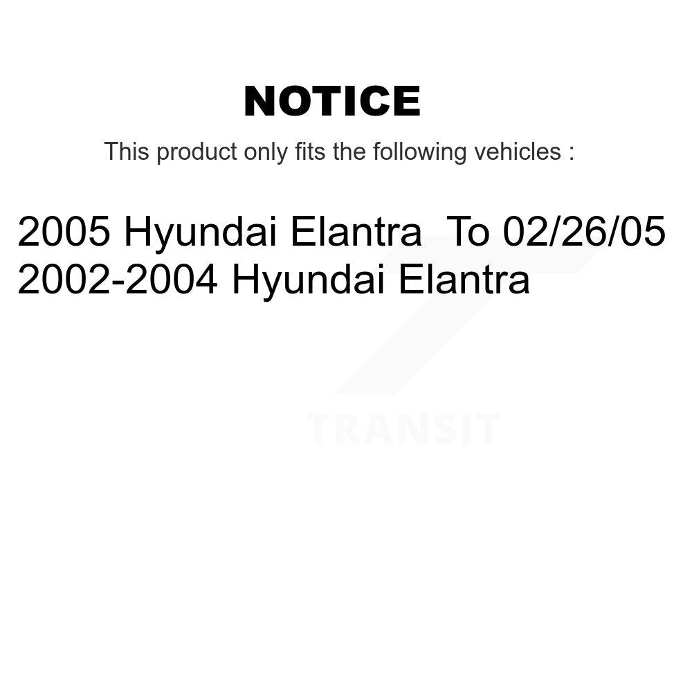 Front Right Disc Brake Caliper SLC-19B2849 For Hyundai Elantra