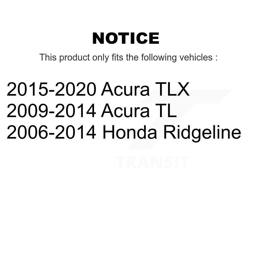 Front Right Disc Brake Caliper SLC-19B3103 For Acura Honda Ridgeline TLX TL