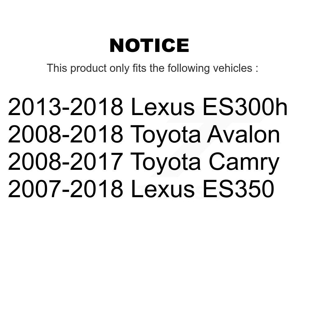 Front Left Disc Brake Caliper For Toyota Camry Lexus ES350 Avalon ES300h