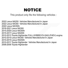 Charger l'image dans la galerie, Front Right Brake Caliper For Lexus RX350 Toyota Highlander NX300 NX200t RX450h