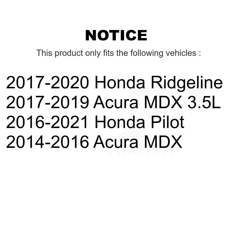 Front Right Disc Brake Caliper For Honda Pilot Acura MDX Ridgeline SLC-19B3827A