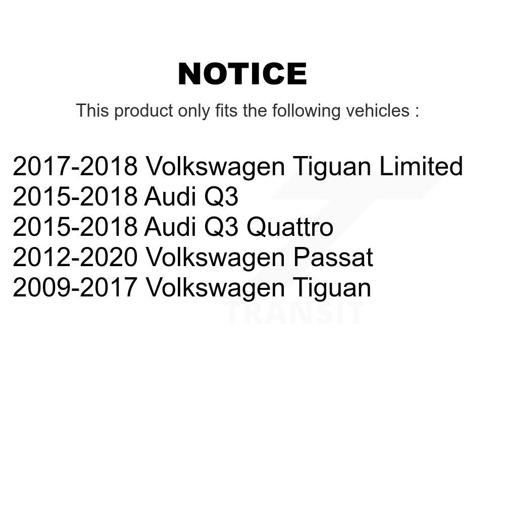 Front Left Disc Brake Caliper SLC-19B6156 For Volkswagen Passat Tiguan Audi Q3