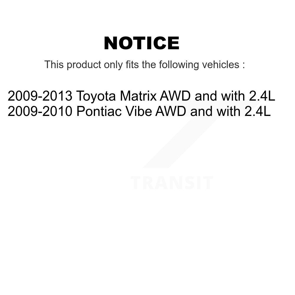 Rear Left Disc Brake Caliper SLC-19B6186 For Toyota Matrix Pontiac Vibe AWD with 2.4L