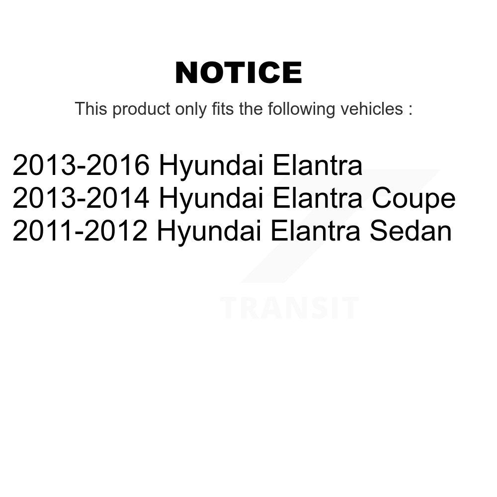 Rear Left Disc Brake Caliper SLC-19B6455 For Hyundai Elantra Coupe