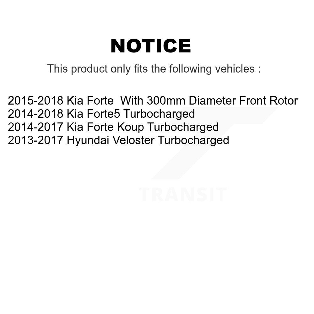 Front Right Disc Brake Caliper SLC-19B7109 For Kia Forte Hyundai Veloster Forte5 Koup