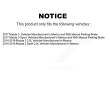 Charger l'image dans la galerie, Rear Left Disc Brake Caliper SLC-19B7381 For Mazda 3 Sport
