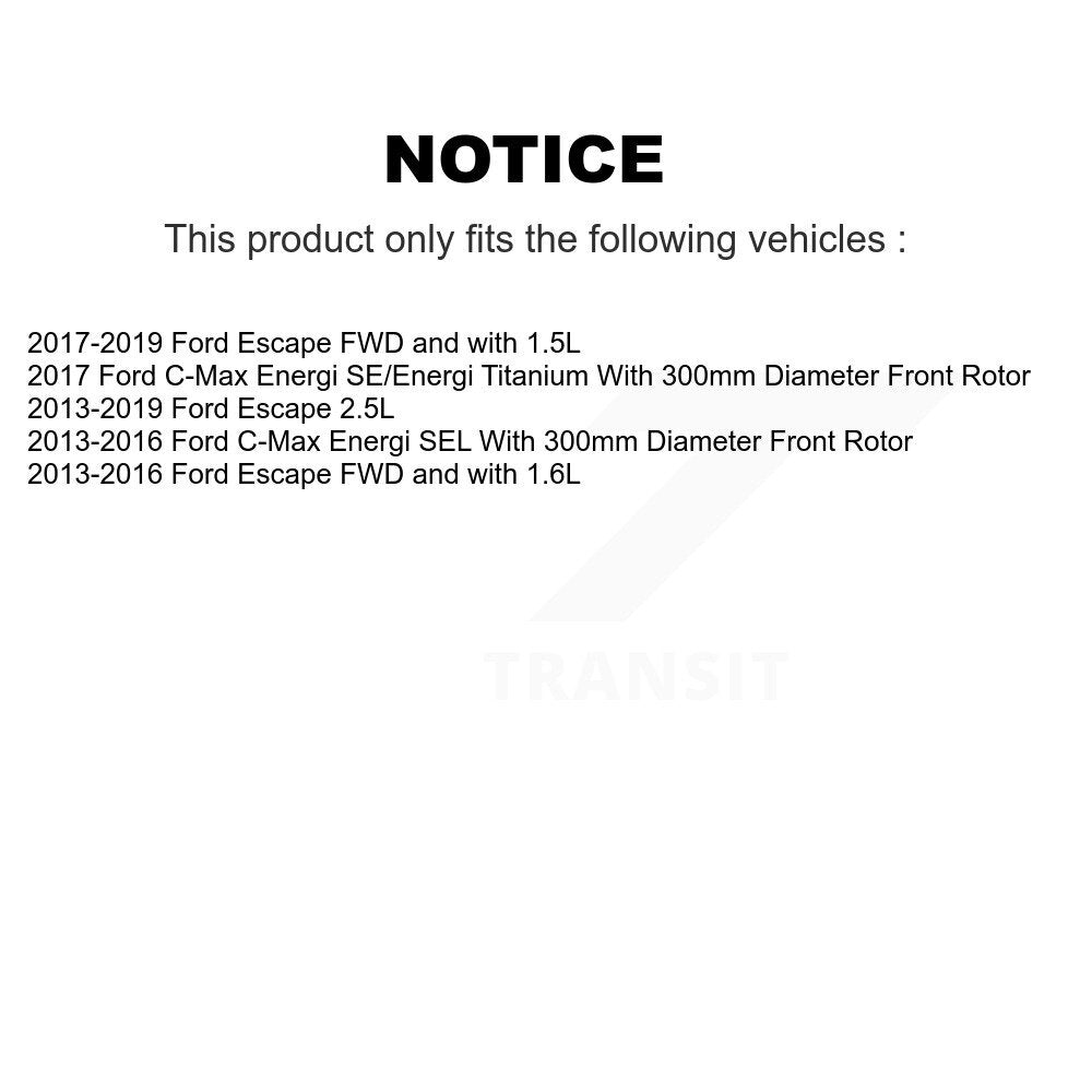 Front Left Disc Brake Caliper SLC-SCB3347A For Ford Escape C-Max
