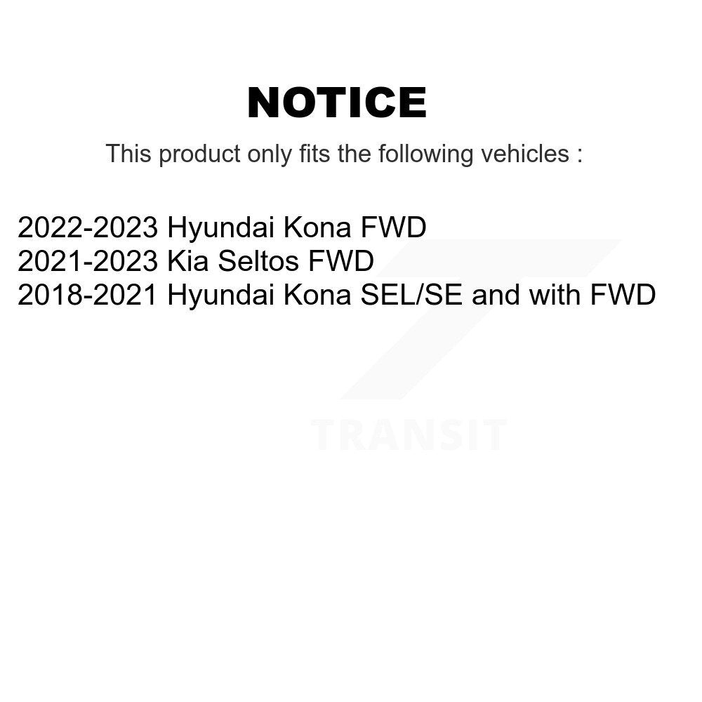 Front Right Disc Brake Caliper SLC-SCB5180 For Hyundai Kona Kia Seltos