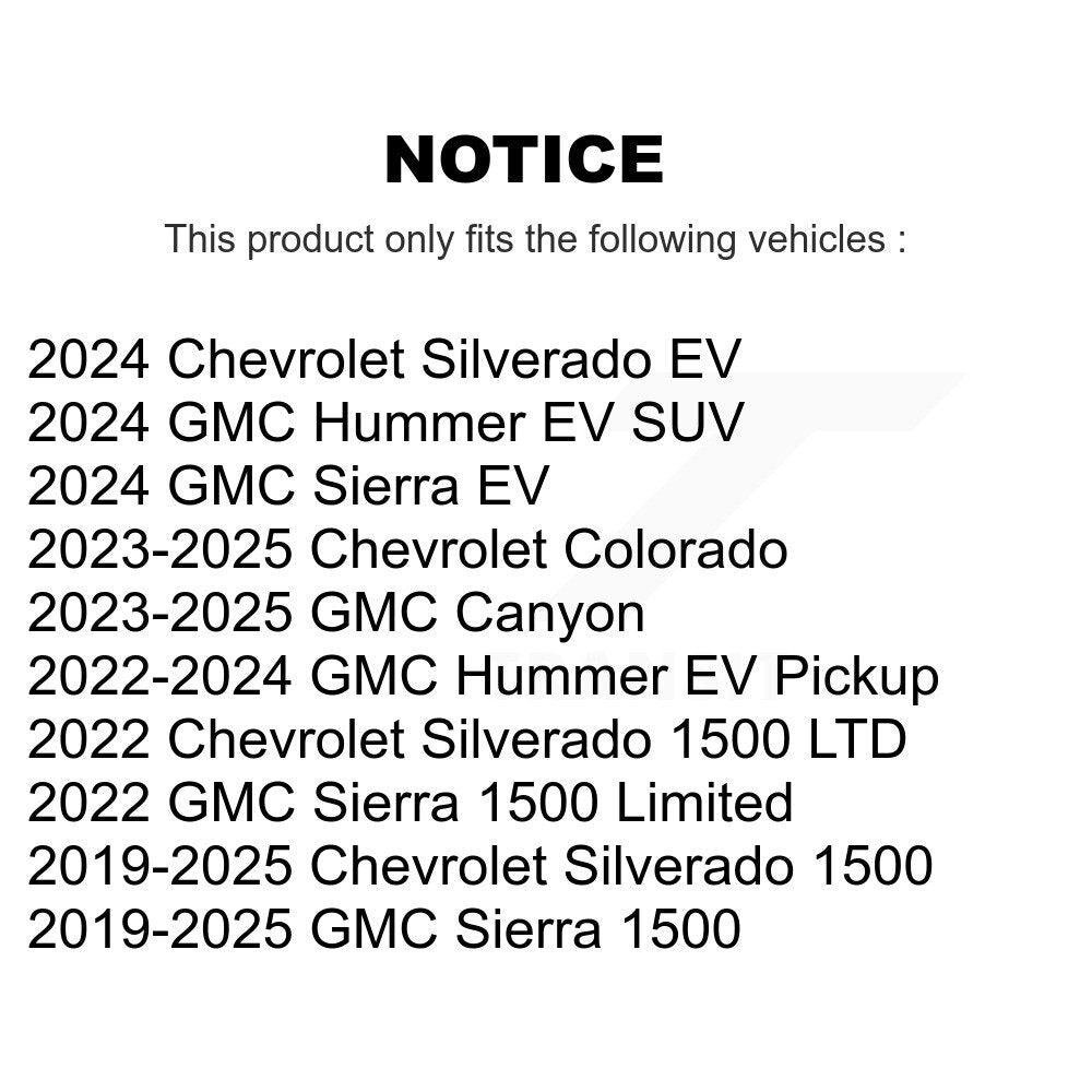 Rear Left Brake Caliper SLC-SCB6021 For Chevrolet GMC Silverado 1500 Sierra Colorado Canyon Limited