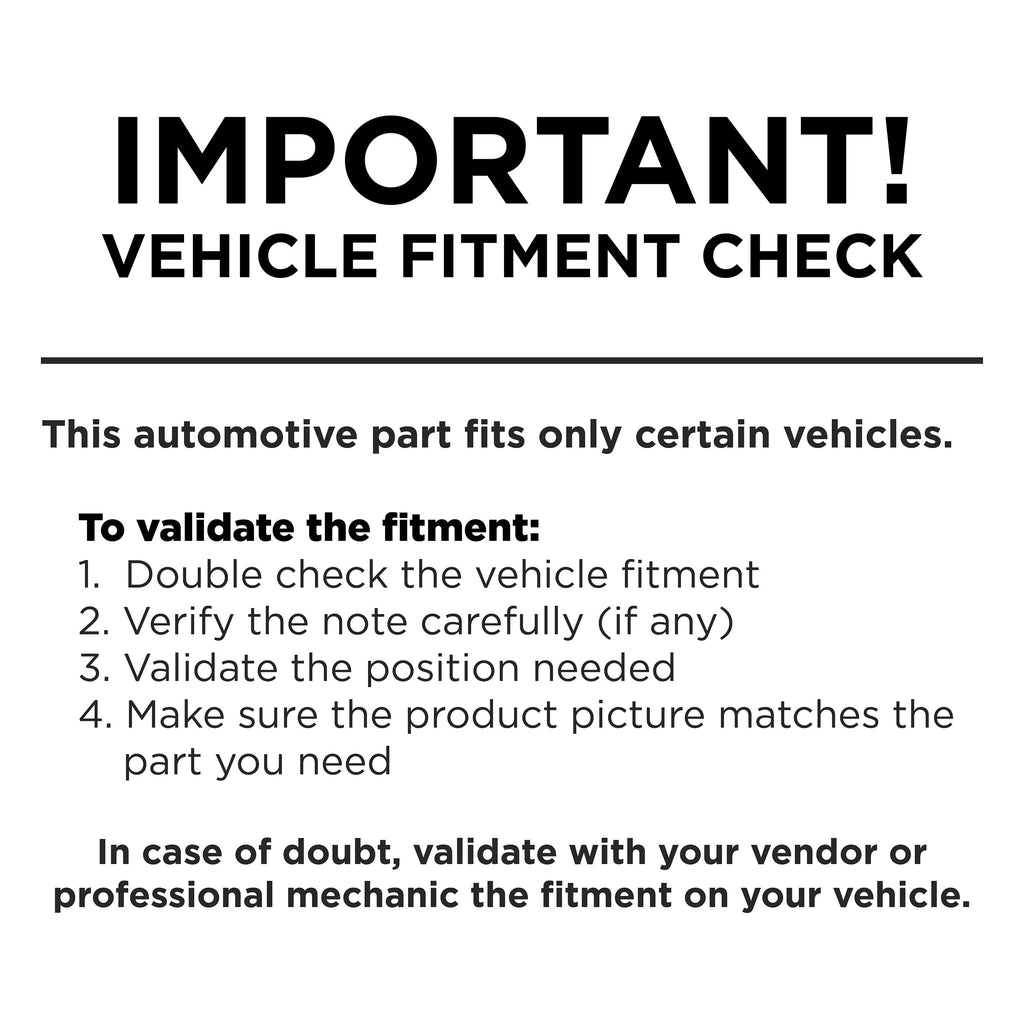 Front Brake Caliper Left Right Side (Driver Passenger) Kit For Chrysler 200 Dodge Dart KBC-100663