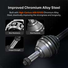 Charger l&#39;image dans la galerie, Front Rear CV Axle Drive Shaft Assembly Kit For Toyota RAV4 AWD with GAS engine