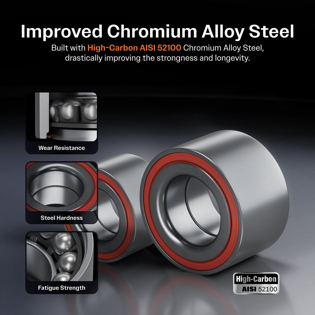 Rear Wheel Bearing Pair For BMW 328i xDrive 335i 328xi 330i M3 135i 325xi 335xi