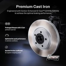 Charger l'image dans la galerie, [Rear] 2004-2010 BMW X3 Premium Coated Rotors &amp; Ceramic Pads Brake Kit For Max Braking