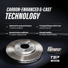 Charger l&#39;image dans la galerie, Kit de rotors de frein à disque à revêtement arrière et de plaquettes en céramique pour Mazda CX-3 2016 – 2018 