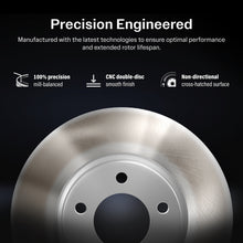 Charger l'image dans la galerie, Front Rear Coated Disc Brake Rotors And Ceramic Pads Kit For Ford F-350 Super Duty KGT-103202