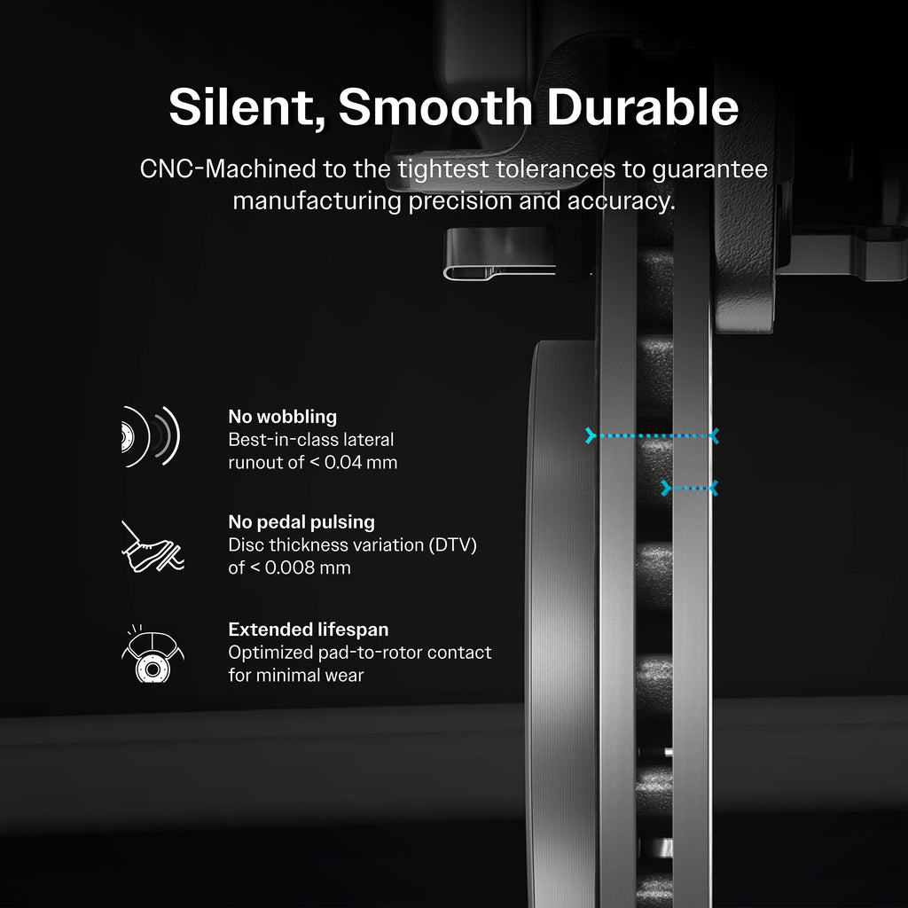 [Rear] 2019 Nissan Rogue Sport S Premium OE Brake Rotors & Ceramic Pads Kit For Max Braking