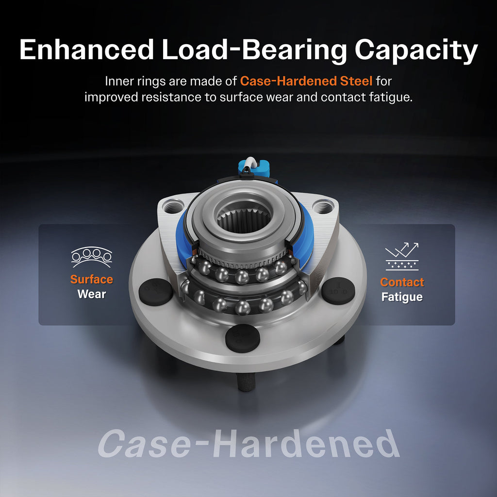 Front Rear Wheel Bearing Hub Assembly Kit For Chrysler PT Cruiser Dodge Neon SX