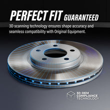 Load image into Gallery viewer, Rear Coated Disc Brake Rotors And Ceramic Pads Kit For Lexus IS250