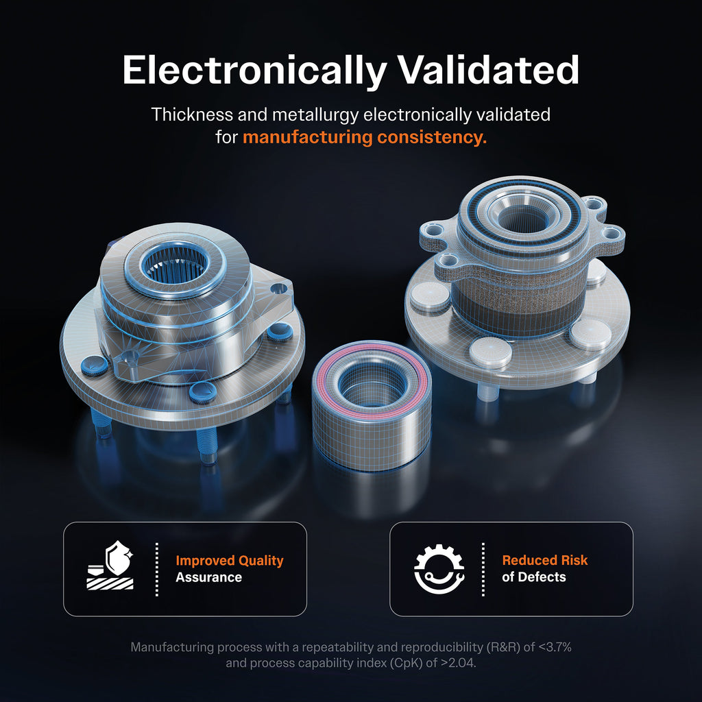 Front Rear Wheel Bearing & Hub Assembly Kit For 2011-2017 Lexus CT200h