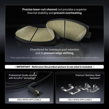 Charger l'image dans la galerie, [Rear] 2019-2022 Subaru Ascent Premium Coated Rotors &amp; Ceramic Pads Brake Kit For Max Braking