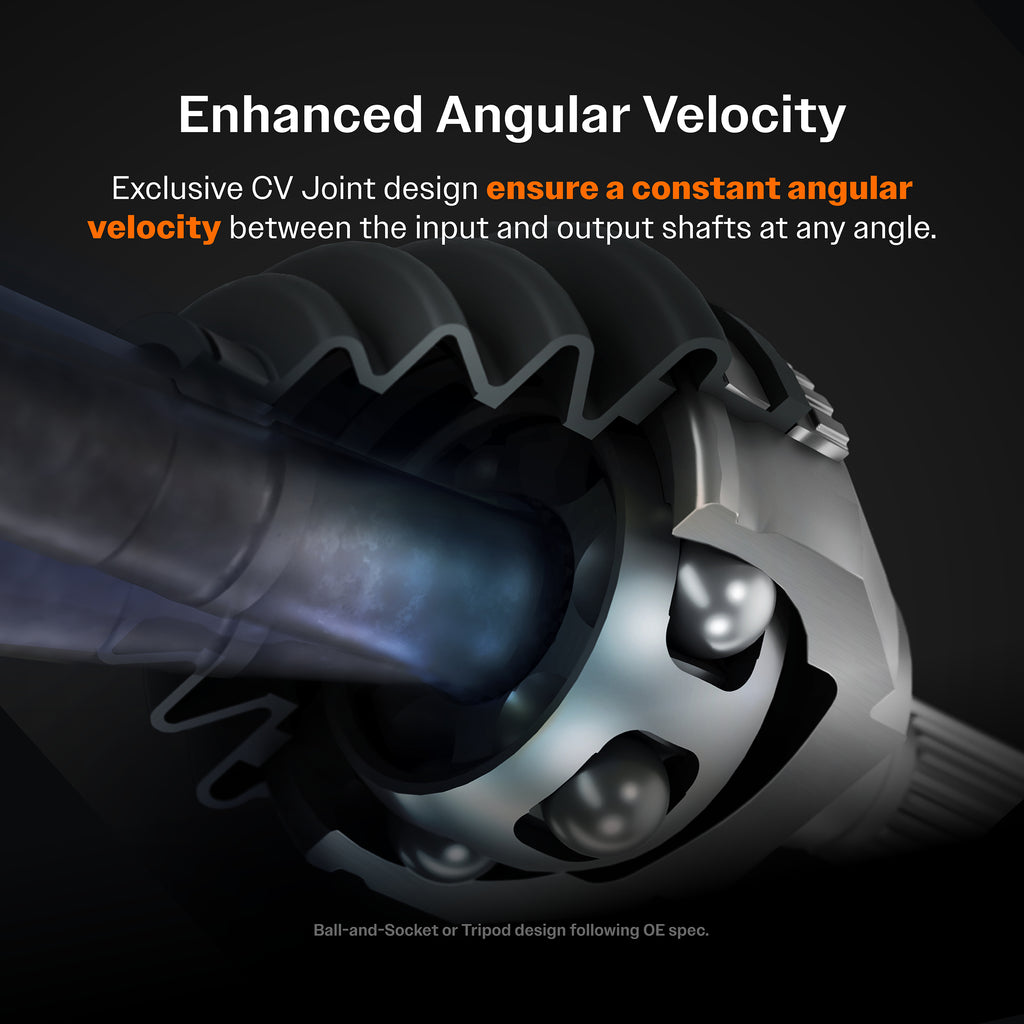 Front Right CV Axle Shaft & Intermediate Kit For Dakota Dodge Ram Raider
