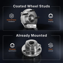 Charger l'image dans la galerie, Front Wheel Bearing &amp; Hub Assembly Pair For Hyundai Elantra Kia Niro Ioniq GT N