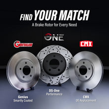 Load image into Gallery viewer, Rear Coated Disc Brake Rotors And Ceramic Pads Kit For Toyota Camry