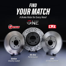 Charger l&#39;image dans la galerie, Rear Coated Drilled Slot Disc Brake Rotor &amp; Ceramic Pad Kit For Chevrolet Malibu