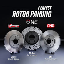 Charger l&#39;image dans la galerie, Front Rear Brake Rotors Ceramic Pad Kit For 13 Audi A6 With 345mm Diameter Rotor