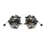 Front Wheel Bearing And Hub Assembly Pair For Chevrolet Corvette Cadillac XLR