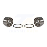 Front Wheel Bearing Pair For Mercedes-Benz C300 E350 GLK350 S550 E550 CLS550 AMG