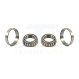 Front Outer Wheel Bearing Race Pair For Rolls-Royce Silver Spur Bentley Spirit R