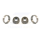 Rear Outer Wheel Bearing Race Pair For Volkswagen Toyota Tercel Jetta Cabrio Fox