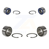 Front Rear Wheel Bearing Kit For 1998-2000 Volkswagen Passat 1.8L