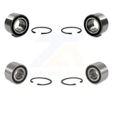 Front Rear Wheel Bearing Kit For 2005-2006 Nissan X-Trail FWD