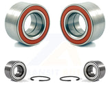 Front Rear Wheel Bearing Kit For 2006-2007 Mazda 6 Mazdaspeed