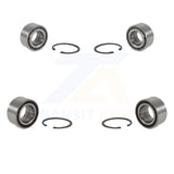 Front Rear Wheel Bearing Kit For 1986 Toyota Camry