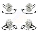 Front Rear Wheel Bearing & Hub Assembly Kit For Chrysler Town Country Dodge