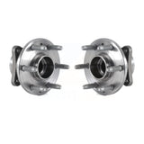 Front Wheel Bearing And Hub Assembly Pair For Chevrolet Colorado GMC Canyon 4WD