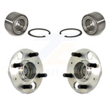 Front Rear Wheel Bearing And Hub Assembly Kit For Honda Civic del Sol