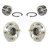 Front Rear Wheel Bearing Hub Assembly Kit For Honda Civic Acura Integra del Sol