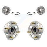 Front Rear Wheel Bearing And Hub Assembly Kit For Honda Accord