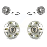 Front Rear Wheel Bearing And Hub Assembly Kit For Honda Civic Acura RSX